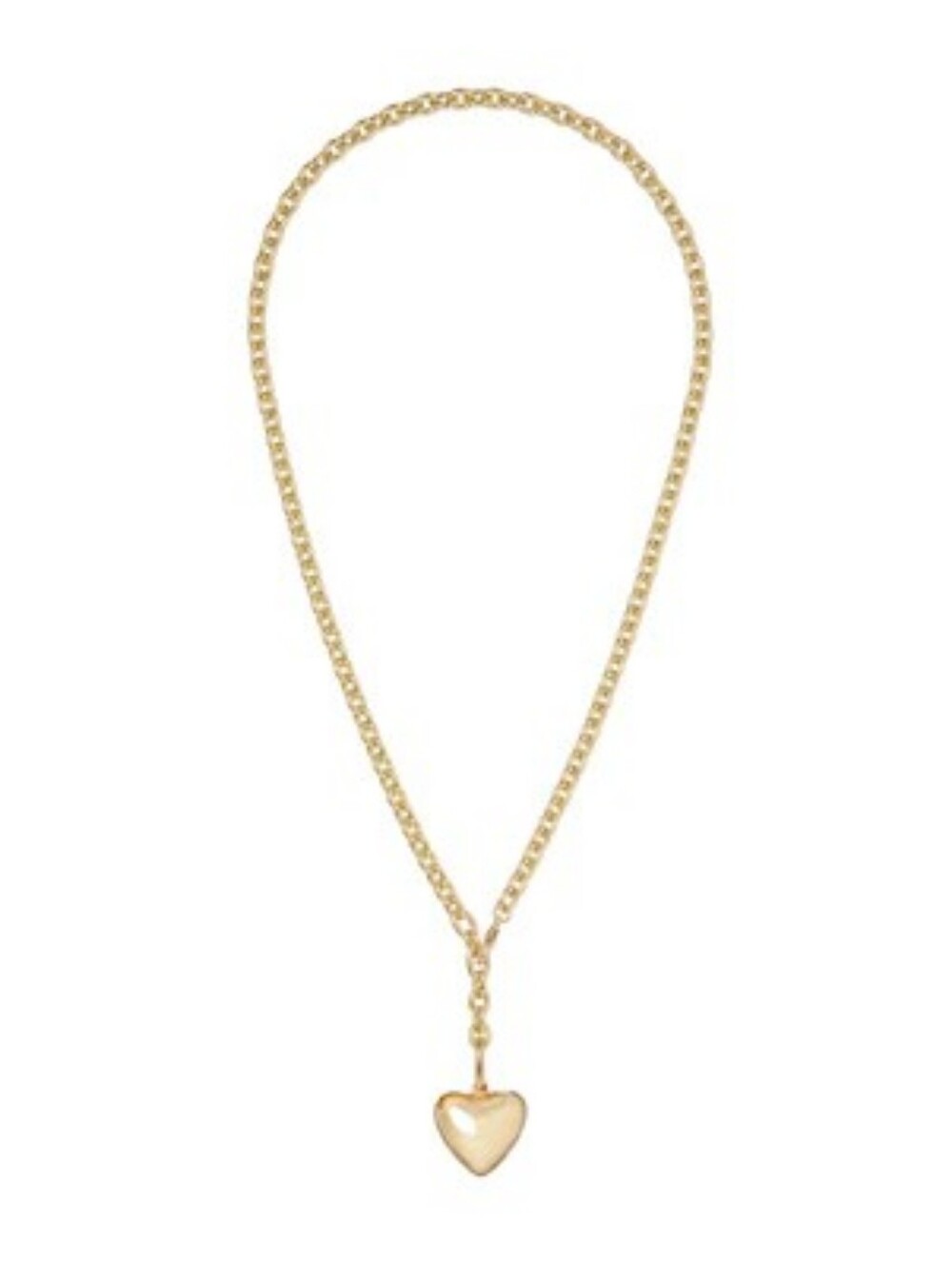 Roxanne Assulin The Mini Puffy Heart Charm Necklace